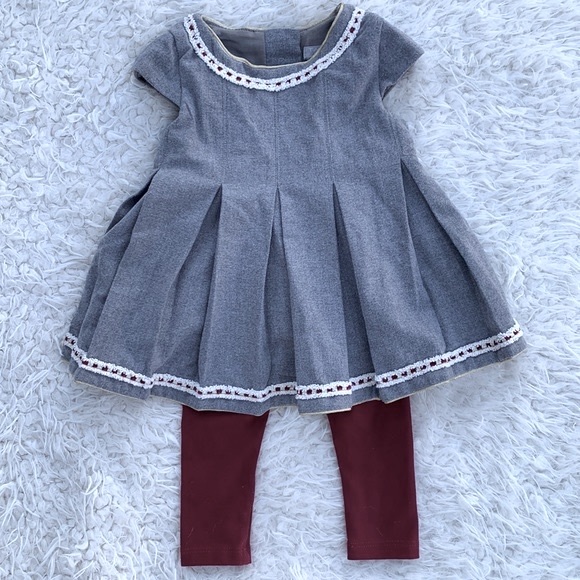 Tahari Other - Tahari Baby Girl Dress Outfit Size 3-6 Months